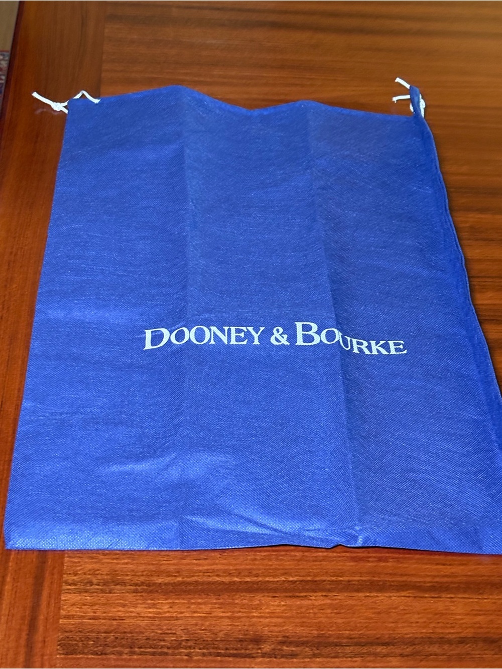 Dooney & Bourke Blue Drawstring Dust Bag
